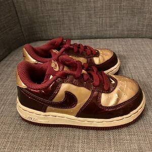 Nike Air Force 1 Toddler “Iron Man” Shoes Size 7C